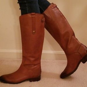 Sam Edelman Penny Boots in Whiskey