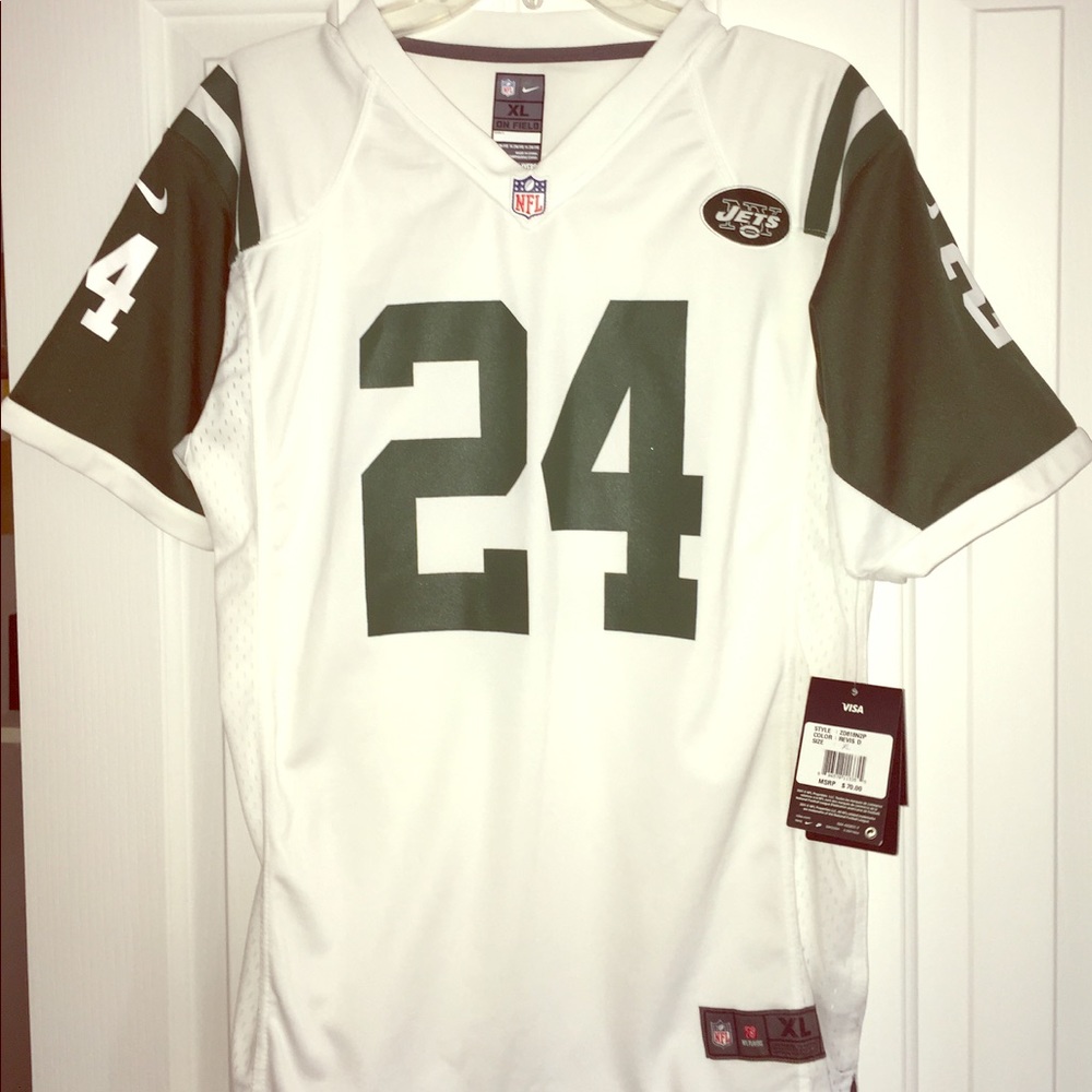 NFL On Field Youth XL Jersey (free football ring)