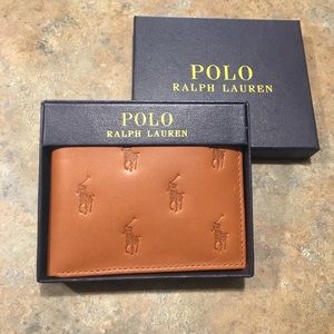 LEATHER POLO RALPH LAUREN WALLET