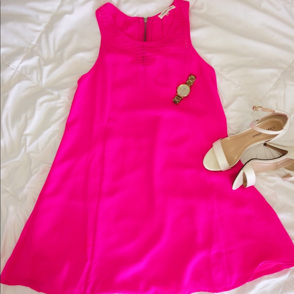 Hot Pink Cocktail Dress