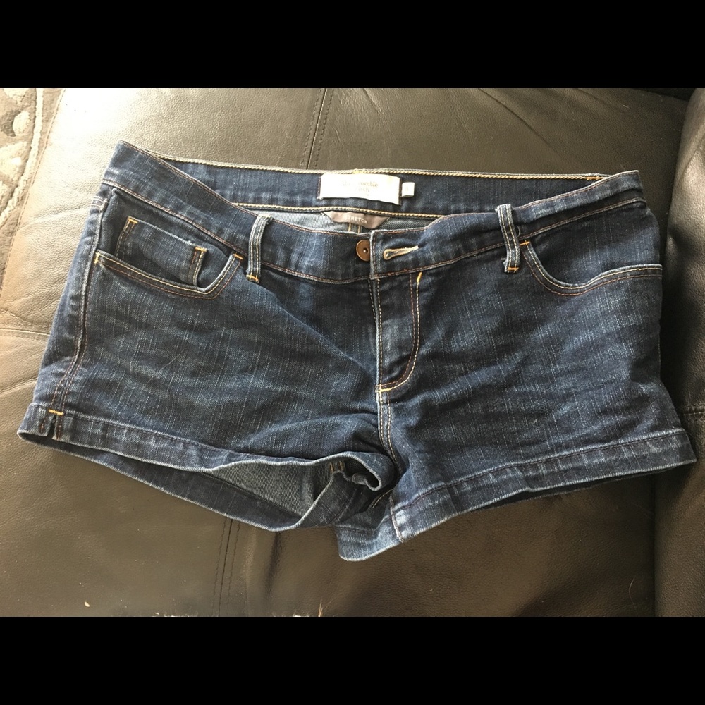 Abercrombie jean shorts