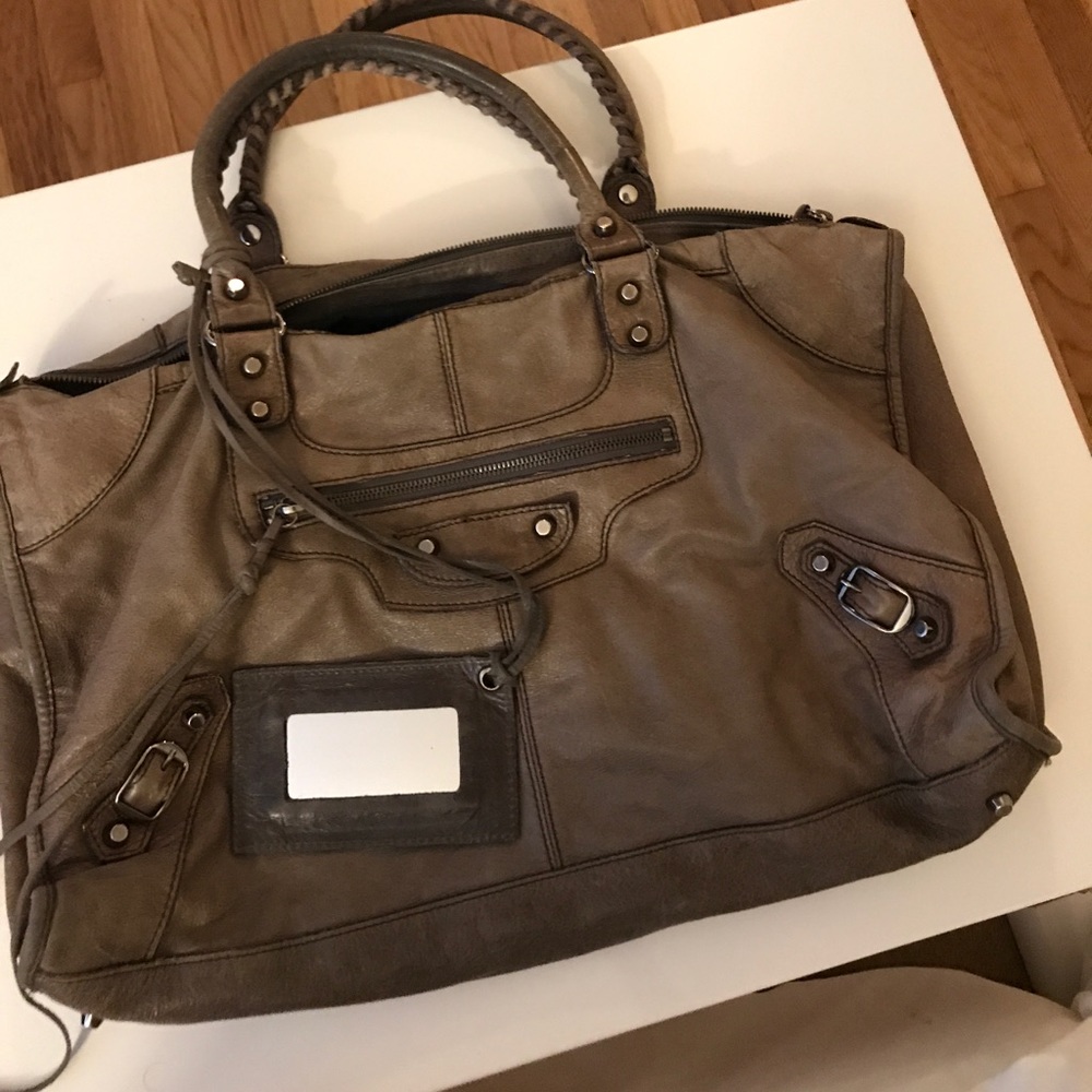 The weekender bag 100% real leather