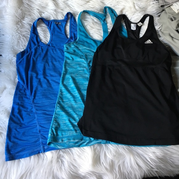 Adidas Tops - RACERBACK WORKOUT BUNDLE