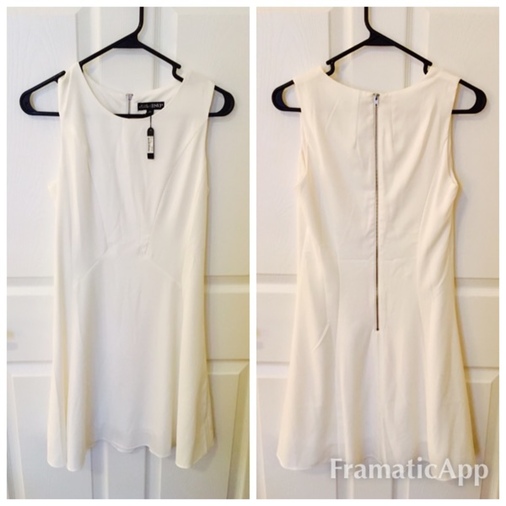 NWT white charming Charlie dress
