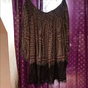 Never worn, Anthropologie, Off the shoulder blouse