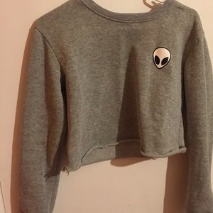 Alien Crop Top