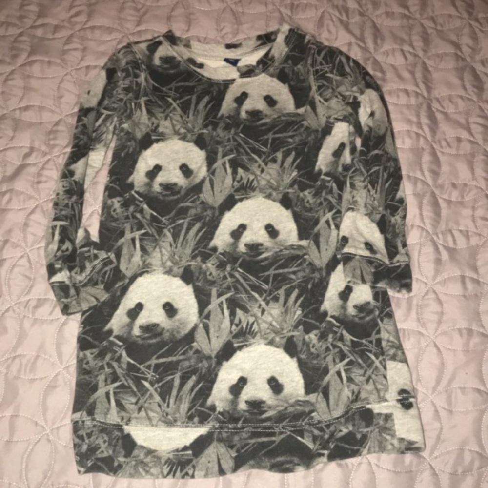 Gap kids panda 🐼 sweater dress