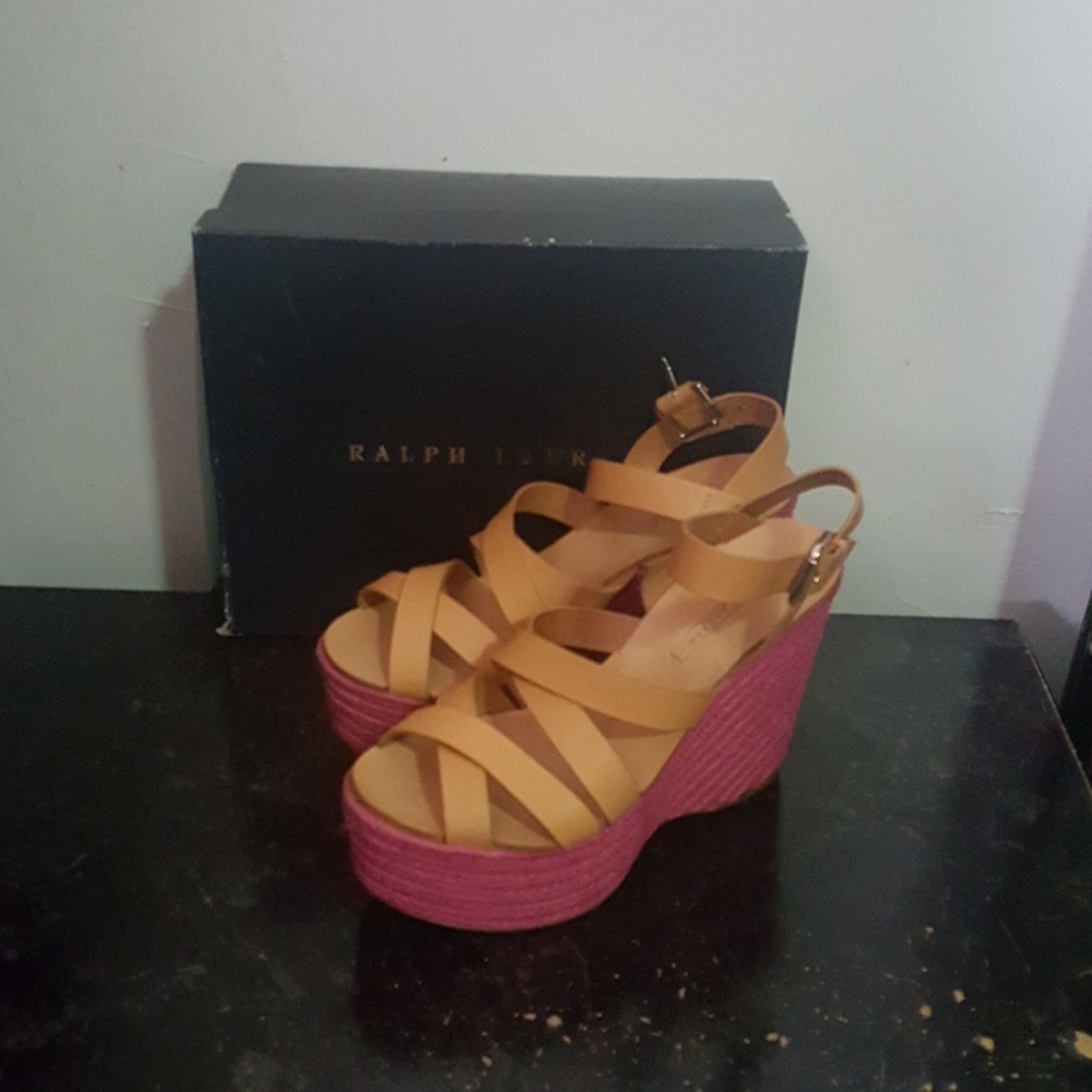 Ralph Lauren collection wedge