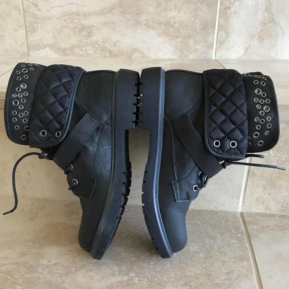 Rock & Candy military combat ankle boots - Picture 3 of 7