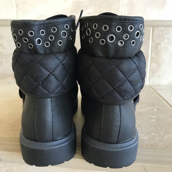 rock candy combat boots