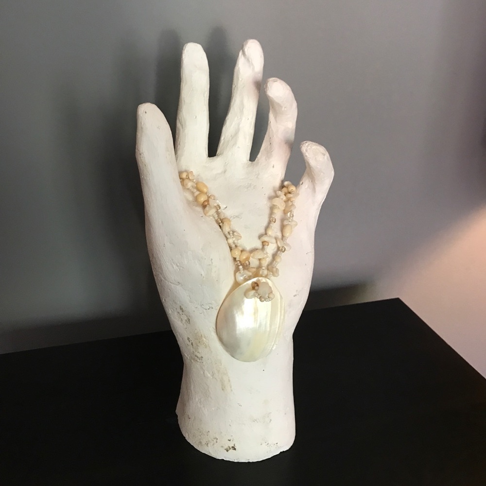 Genuine Shell Double Strand Necklace