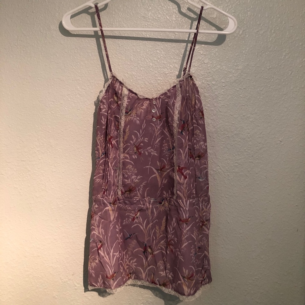 Lavender hummingbird top!