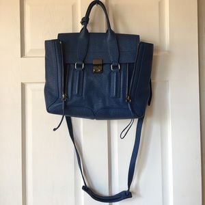 Medium royal blue Philip Lim bag