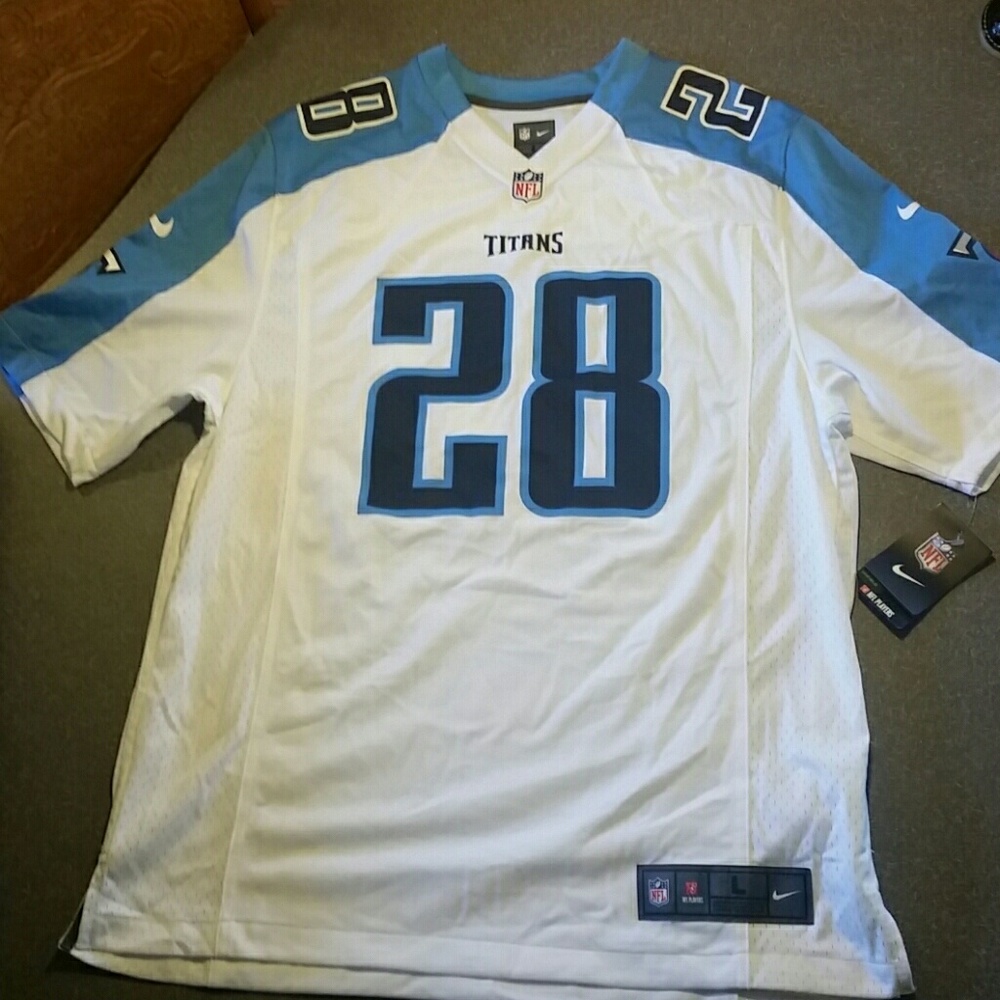 NFL Titan #28 Chris Johnson jersey