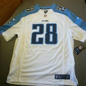 NFL Titan #28 Chris Johnson jersey