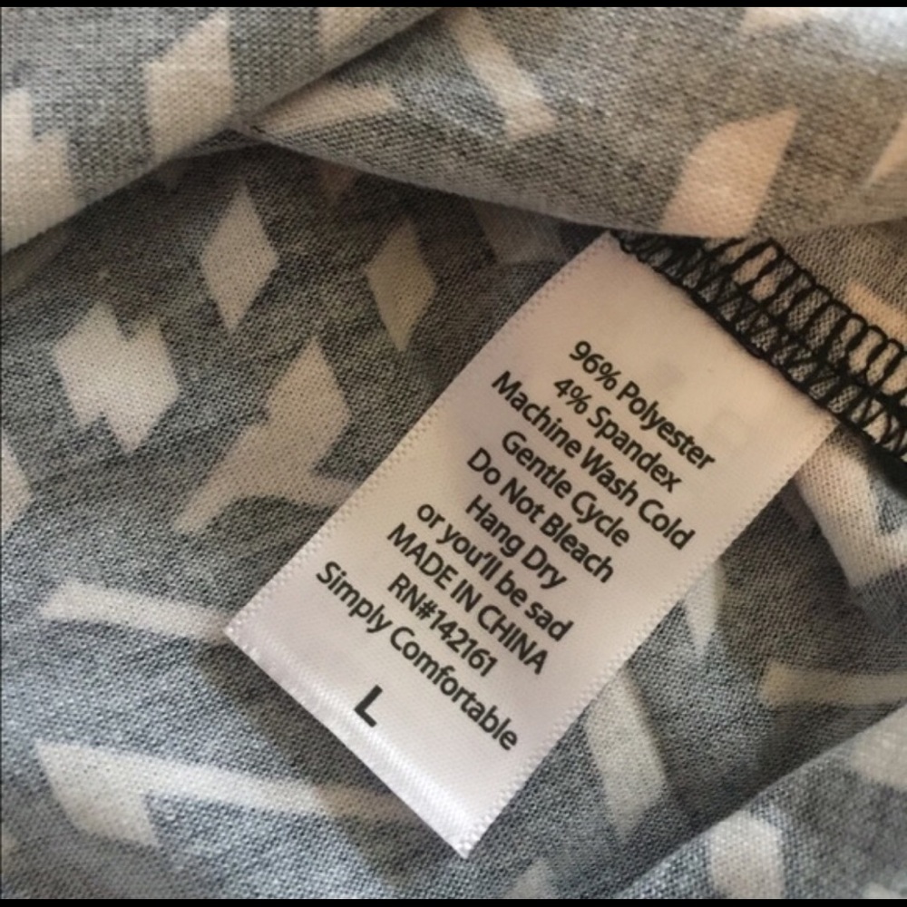 LulaRoe Large Randy - Picture 3 of 4