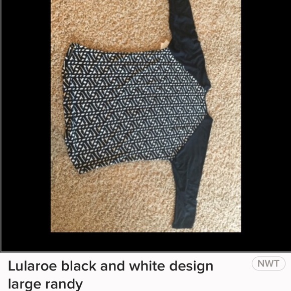 LulaRoe Large Randy - Picture 4 of 4