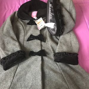 Toddler Girl coat w/hat