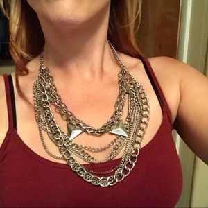 Black Heart 🖤 rock chic necklace