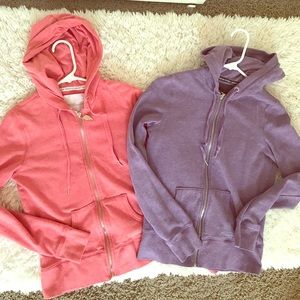 Victoria's Secret zip up hoodie(s)