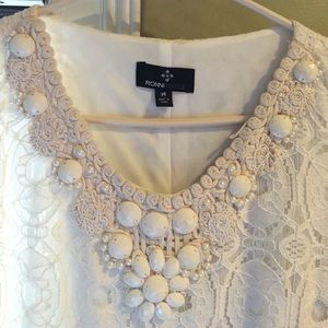 Womens formal white dress size 14