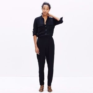 Madewell Pull-On Jumpsuit in Crepe