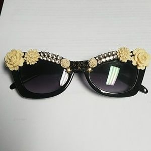 Rhinestone sunglasses