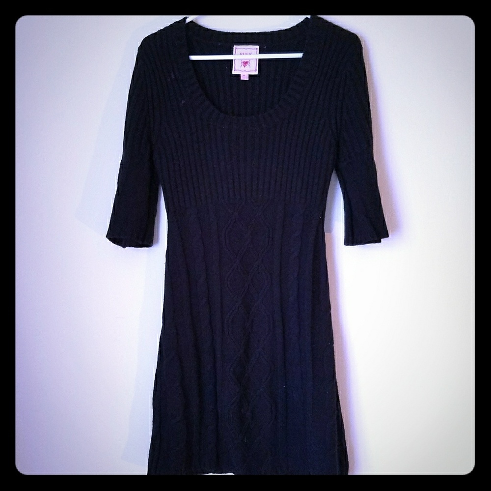 Black Sweater Dress