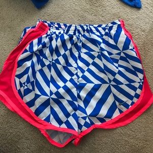 Nike dry-fit running shorts.