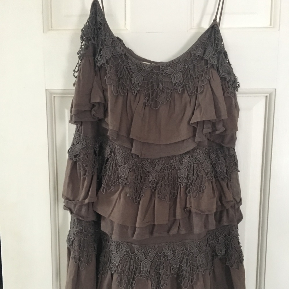 Zara ruffle layer shirt