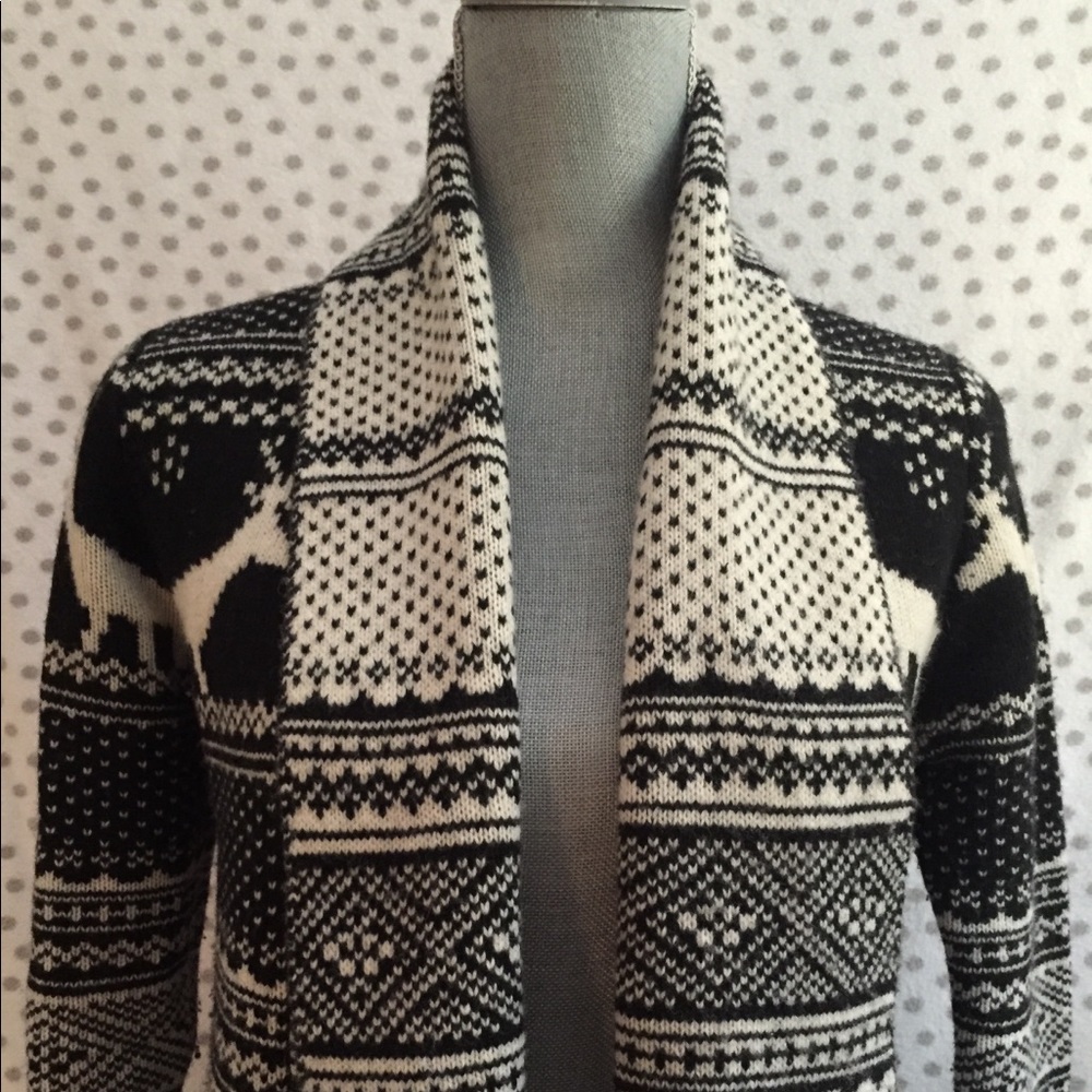 Lambswool cardigan