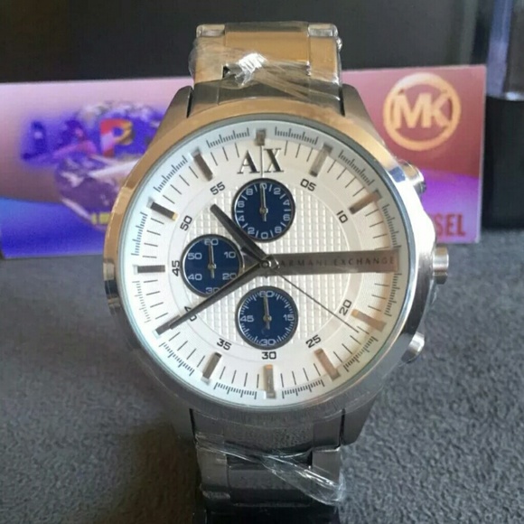 New Armani exchange chronograph stainless watch