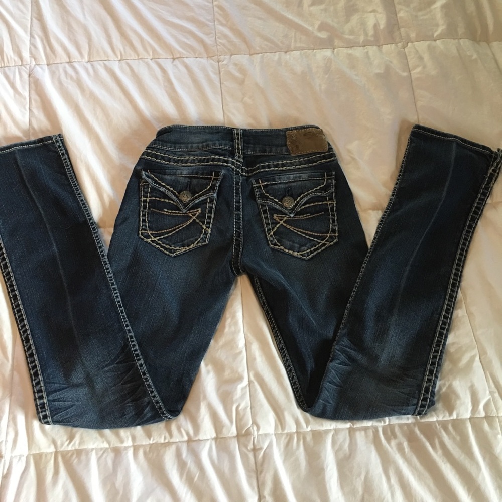 Silver “McKenzie” Jeans