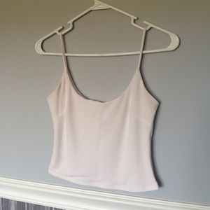 White Windsor Crop Top