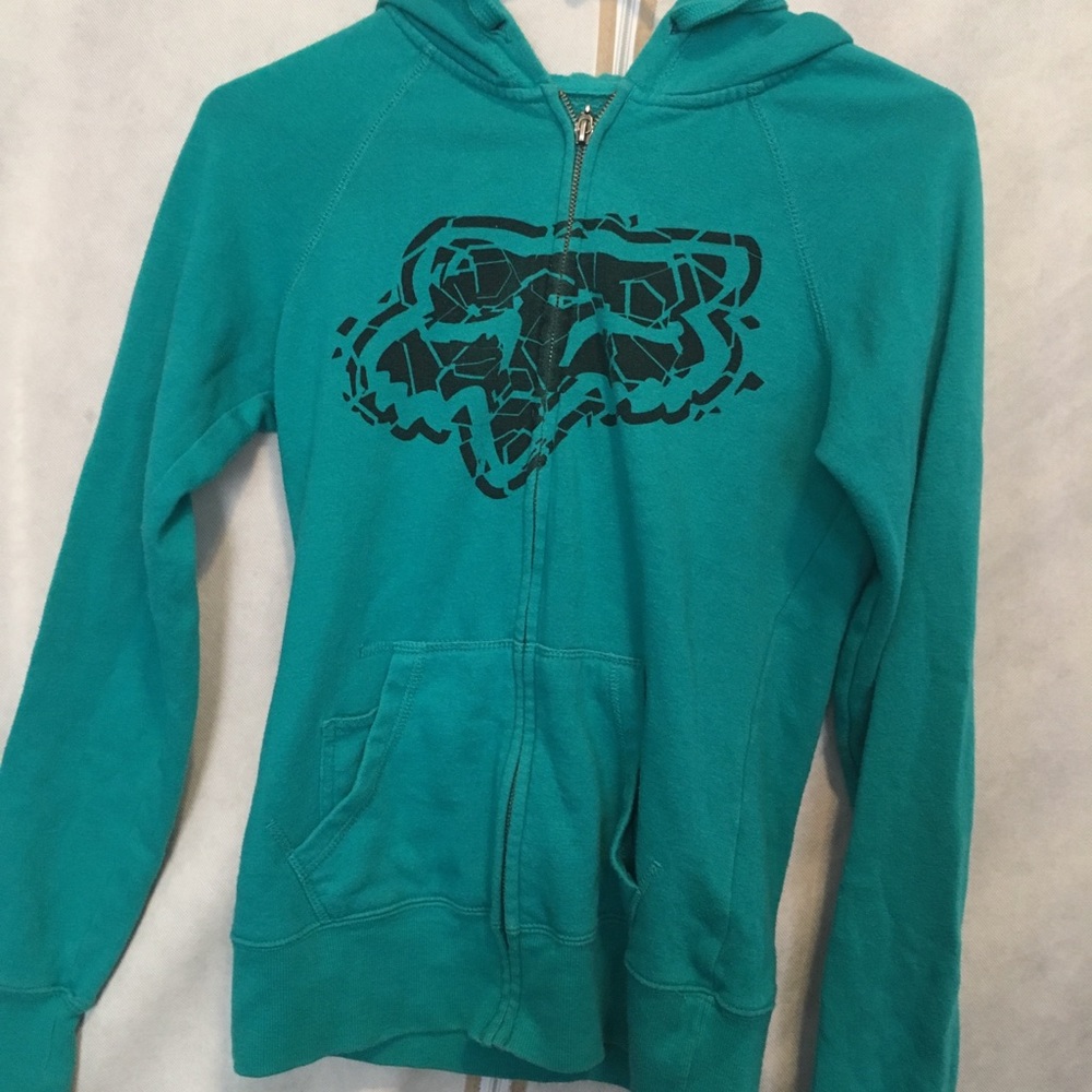 FOX zip up hoodie
