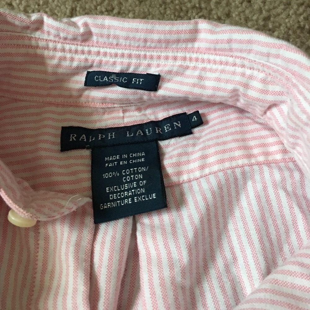 Ralph Lauren classic Fit button down - Picture 3 of 3
