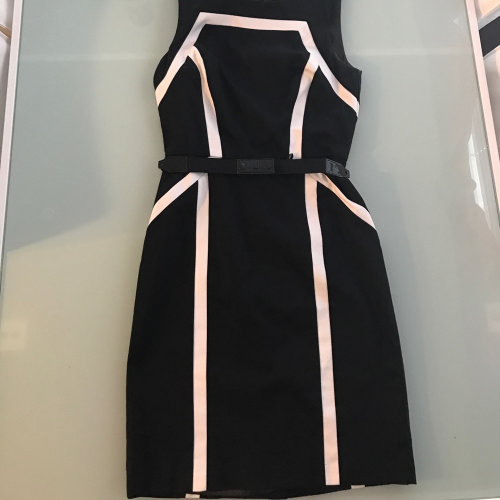 Black and White Dress