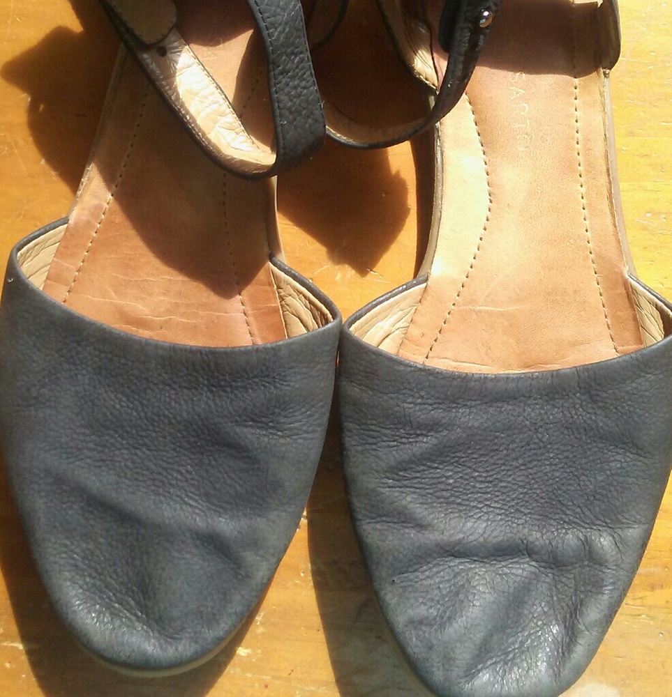FRANCO SANTO Leather Flats