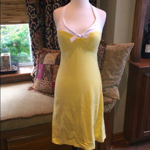 New Muse for Boston Proper Tipped Halter Bra Dress