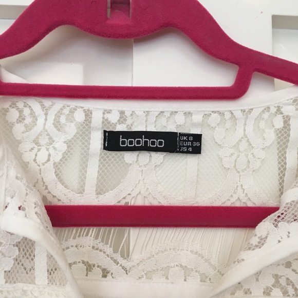 White Lace Dress - Picture 4 of 4