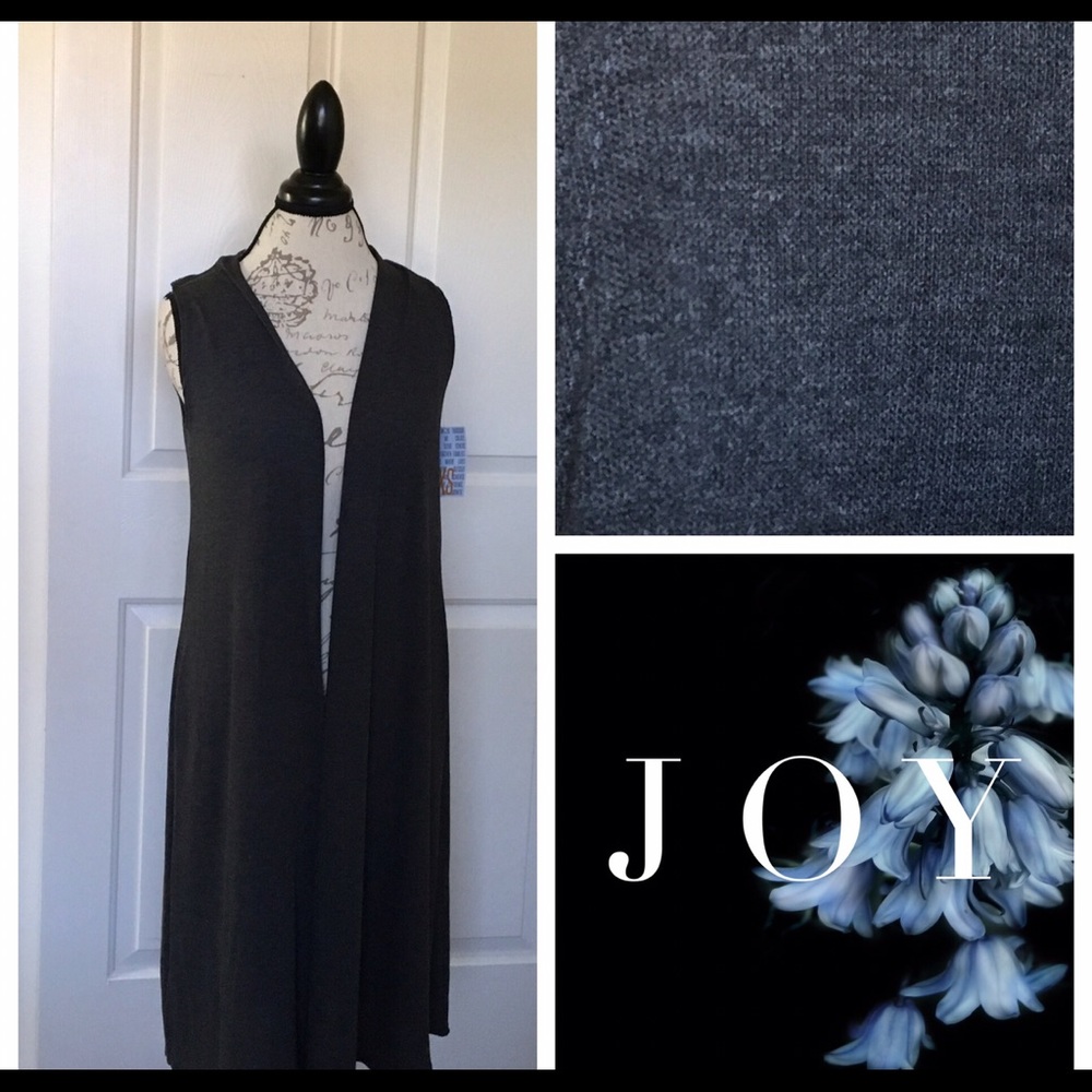 LuLaRoe Solid Charcoal Gray Joy - XS