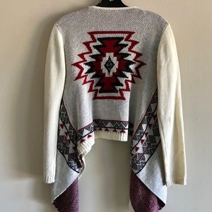 Love On A Hanger Aztec Knit Sweater Size Small