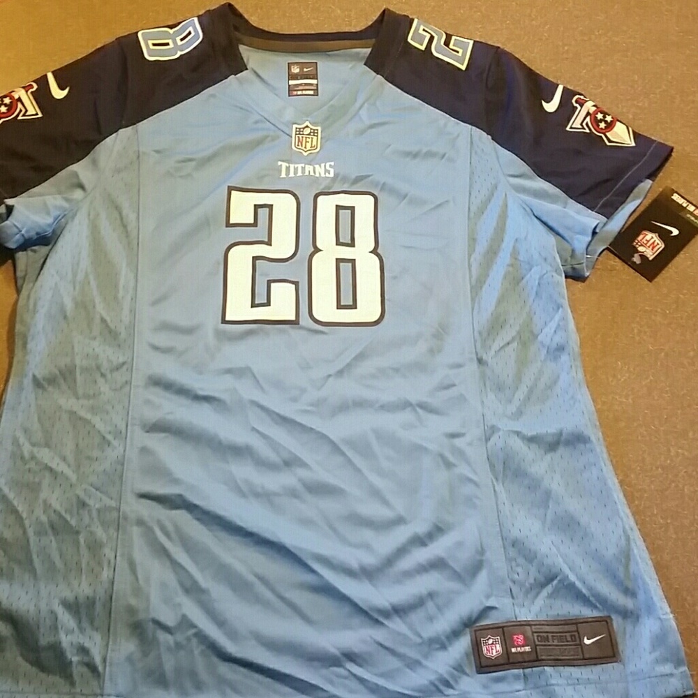 Nike NFL Titans #28 Chris Johnson jersey