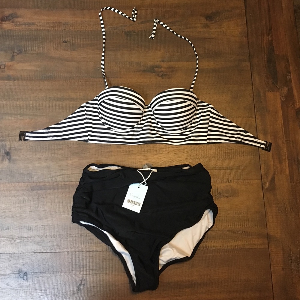 Cupshe high waisted bikini set