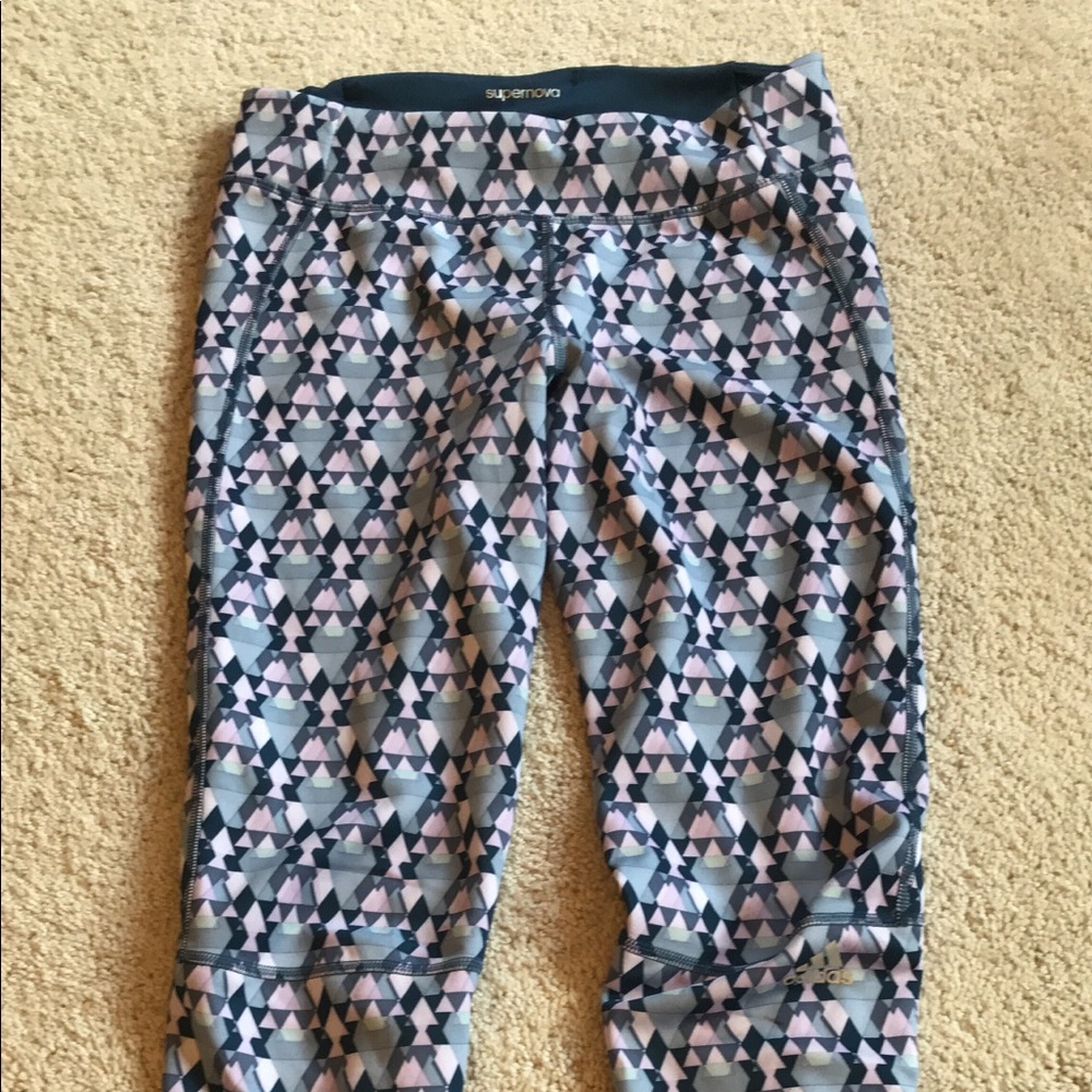 Adidas supernova workout leggings SMALL