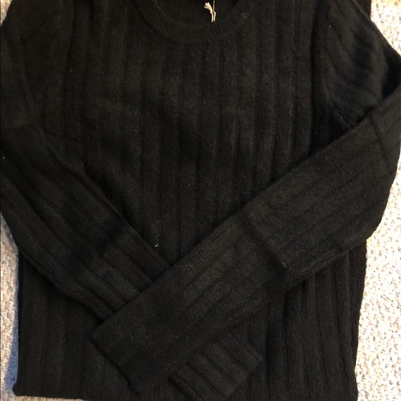 ❤️HP❤️Back Open Knitted Sweater Dress- BLACK - Picture 8 of 8