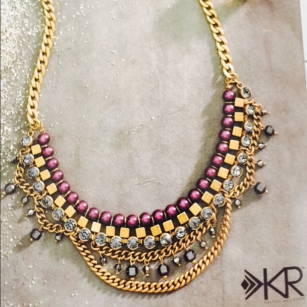 Silpada K&R Blue Violet Necklace