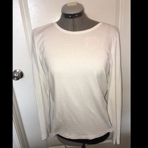 White long sleeve shirt