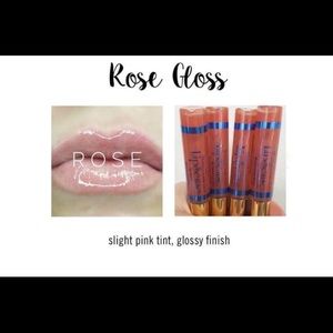 Lipsense rose color gloss new !