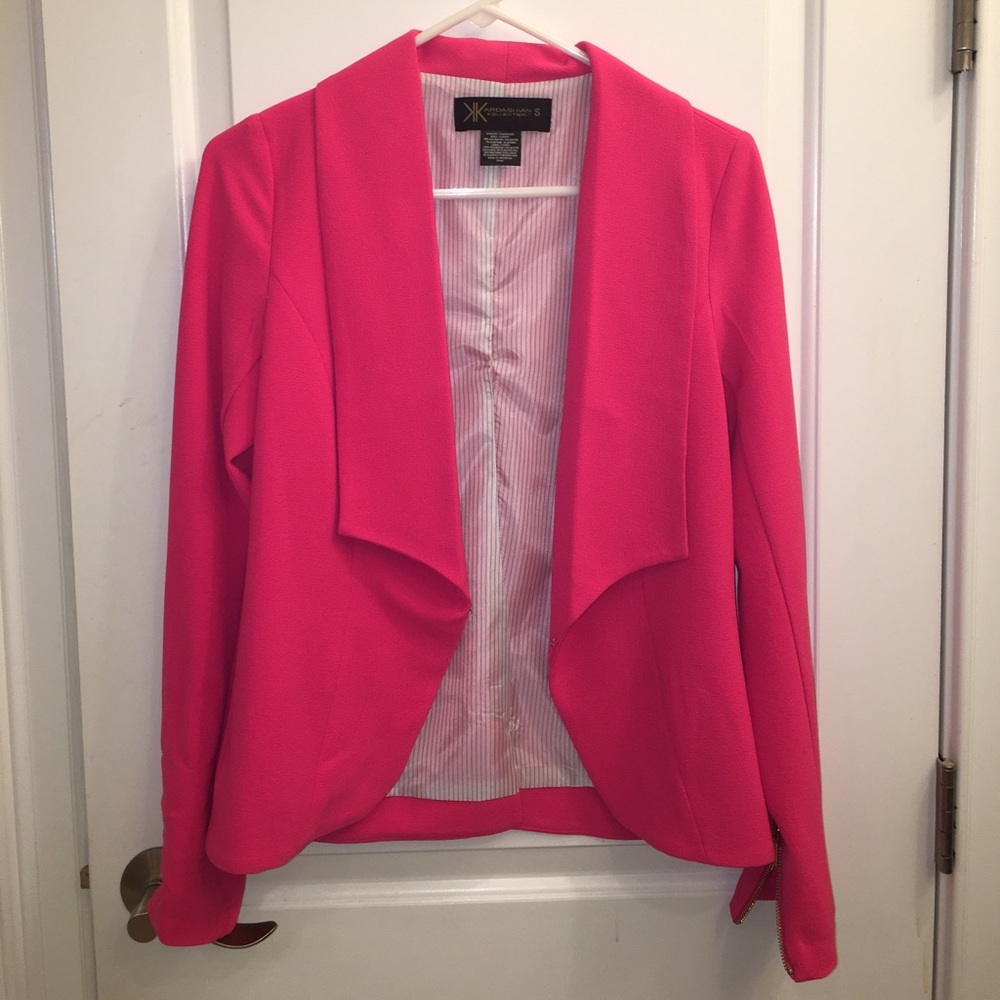 Pink blazer